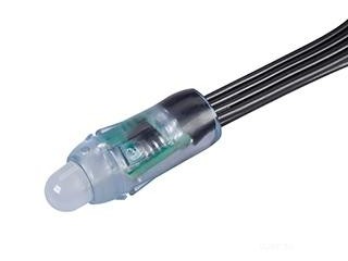 Герметичный управляемый модуль DMX-UVR-D12 12V RGB (0.3W, IP67, 90deg) (Arlight, Пластик, 5 лет)