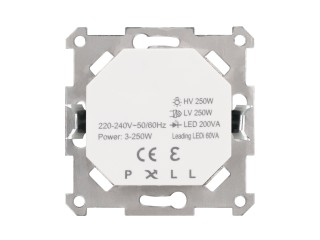 INTELLIGENT ARLIGHT Роторная панель TRIAC-601-33-DIM-PD-IN (230V, 1x1A, Механизм) (IARL, IP20 Металл, 3 года)