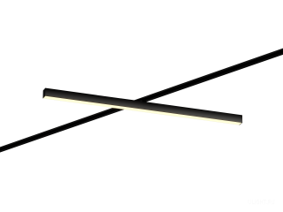 Трековый светильник HOKASU S50 TR2 (RAL9005/1000mm/LT70 — 3K/38W)