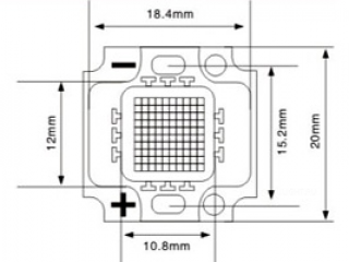 Мощный светодиод ARPL-8W-BCA-2020-PW (VF12V, 700mA) (Arlight, -)