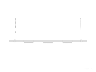 Подвесной светильник HOKASU PL11 (RAL9003/1500mm – 190mm/4K/10.5W/40deg)