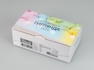 Светодиодная гирлянда ARD-STRING-CLASSIC-9000-WHITE-60LED-LIVE RGB-SPI (12V, 40W) (Ardecoled, IP65)