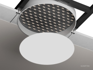 Матовый рассеиватель в сочетании с большим углом света (120°) формирует равномерную, естественную, но в то же время яркую освещённость. Варианты различного диаметра позволят подобрать пропорции светильников в соответствии с размерами и дизайном помещения.