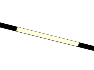Светильник HOKASU OneLine LF (ral9005/373mm/LT70 — 3K/14W/120deg)