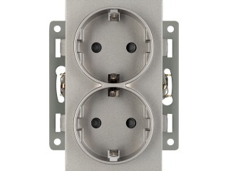 Механизм электрической розетки SCT-MEUD-PL-GR (250V, 16A) (Arlight, -)