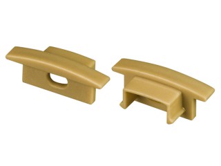 Заглушка LINE-2308-F GOLD с отверстием (Arlight, Пластик)