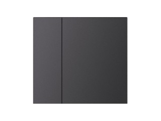 INTELLIGENT ARLIGHT Накладка панели KNX-23-2G-SUF Dark Grey (Backlightless) (IARL, IP20 Металл, 2 года)