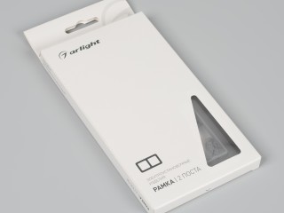 Рамка стеклянная FRM-OMALI-SFGS-2-GR (Arlight, -)