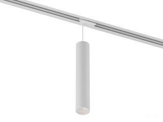 Подвесной трековый светильник HOKASU Tube Hang TR2 (55-320/ral9003 – 10w/4090/38deg)
