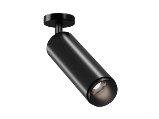Накладной светильник HOKASU Tube ON Zoom (55-120/ral9005 – 10w/4090/12-50deg)
