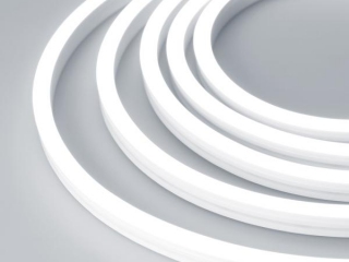 Гибкий неон ARL-MOONLIGHT-1712-SIDE 24V White (Arlight, 9.6 Вт/м, IP67)