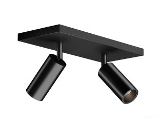 Накладной Светильник HOKASU Tube DUO (40-100/ral9005 – 14w/4090/15deg)