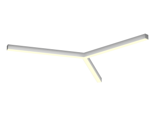 Светильник HOKASU Star 35/40 (RAL9003/3x823mm/LT70 — 4K/55W)