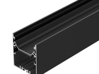 Профиль с экраном SL-LINE-6070-2500 BLACK+OPAL (Arlight, Алюминий)