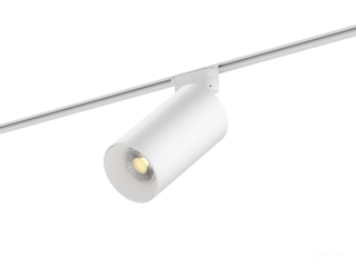 Трековый светильник HOKASU Tube TR4 (85-130/ral9003 – 20w/4090/60deg)