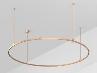 Основание ART-APRIORI-ROUND-ROD-400-R1500 (GD) (Arlight, IP20 Металл, 3 года)