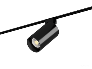 Трековый светильник HOKASU Tube TR4 (85-130/ral9005 – 20w/4090/60deg)