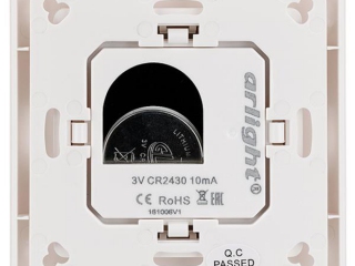 Панель Knob SR-2853K2-RF-UP White (3V, DIM, 1 зона) (Arlight, IP20 Пластик, 3 года)