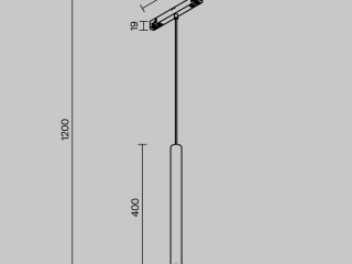 Трековый светильник Technical TR226-4-5WTW-M-DSZ-W