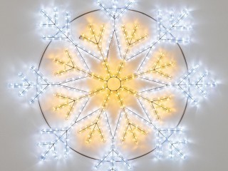 Фигура ARD-SNOWFLAKE-M12-900x900-576LED White/Warm (230V, 36W) (Ardecoled, IP65)