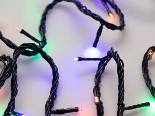 Светодиодная гирлянда ARD-STRING-HOME-5000-GREEN-50LED-LIVE RGB (230V, 3.5W) (Ardecoled, IP20)