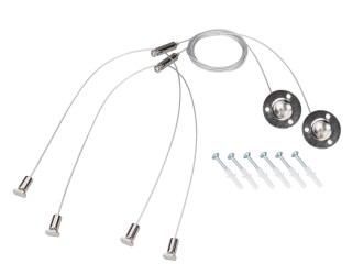 Подвес LINE-6070 2x2m Set (Pad 9x2mm) (Arlight, Металл)