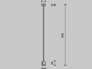Комплектующие для трековой системы Technical TRA159C-IPCL1-B