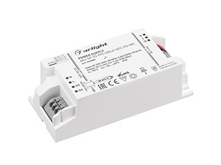Блок питания ARJ-SP-53-PFC-DALI2-NFC-PD-WR (53W, 3-44V, 0.5-1.4A) (Arlight, IP20 Пластик, 5 лет)