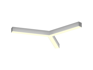 Светильник Звезда S50 (RAL9003/3x410mm/LT70 — 3K/26W)