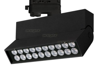 Светильник LGD-LOFT-TRACK-4TR-S170-10W Day4000 (BK, 24 deg, DALI) (Arlight, IP20 Металл, 3 года)