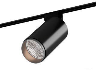 Трековый светильник HOKASU Tube Zoom TR4 (85-160/ral9005 – 30w/4090/12-50deg)