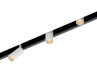 Светильник HOKASU Tube HIDE TR2 (RAL9003/D55 — 2.7K/10W/10deg/CRI98)