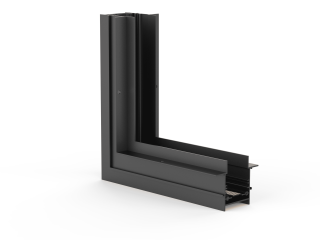 Коннектор угловой MAG-CON-4560-FDW-L90-INT (BK, 5LN, внутренний) (Arlight, IP20 Металл, 5 лет)