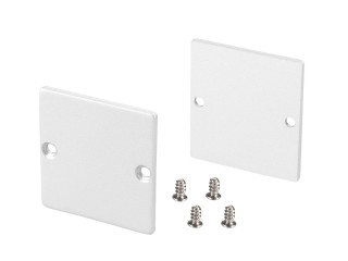 Заглушка SL-LINE-3638-LW WHITE глухая (Arlight, Металл)