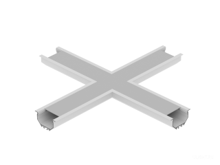 Соединительный элемент 49/32 IN (X/RAL9003)
