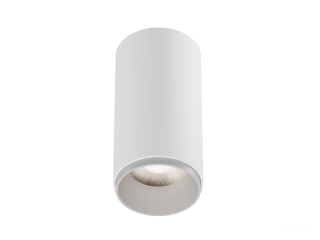 Накладной светильник HOKASU Tube Zoom (85-160/ral9003 – 30w/4090/12-50deg)