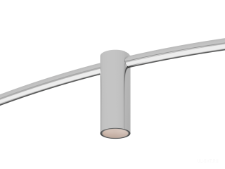 Светильник HOKASU PL12 Tube (SILVER/D55/140mm — 4K/10W/38deg)
