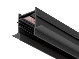 Трек встраиваемый MAG-TRACK-4560-FDW-2000 (BK, 5LN) (Arlight, IP20 Металл, 5 лет)