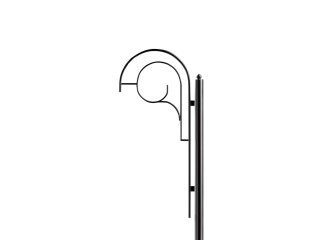 Кронштейн OXOR-SB2-1 BLACK (Arlight, Сталь)