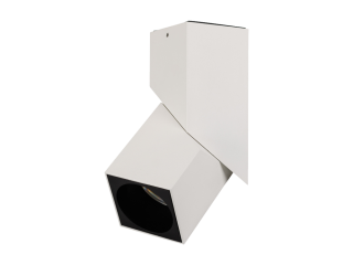 026467 Светильник SP-TWIST-SURFACE-S60x60-12W Warm3000 (WH-BK, 30 deg)