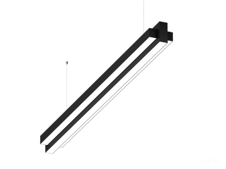 Линейный светильник HOKASU Brick (RAL9005/1250mm/LT70 — 4K/26W)
