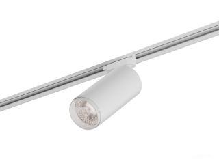 Трековый светильник HOKASU Tube Zoom TR2 (85-160/ral9003 – 20w/3090/12-50deg)
