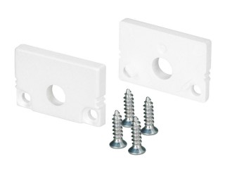 Заглушка SL-SLIM20-H13 WHITE с отверстием (Arlight, Пластик)