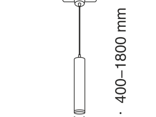 Трековый светильник Technical TR008-1-GU10-B