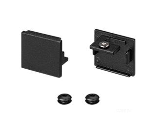 Заглушка SL-LINE-2522 BLACK глухая (Arlight, Металл)