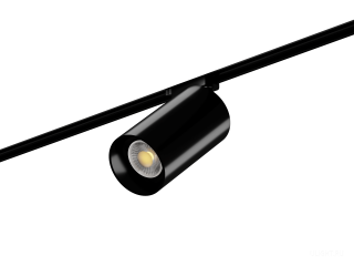 Трековый светильник HOKASU Tube TR2 (85-130/ral9005 – 20w/4090/60deg)