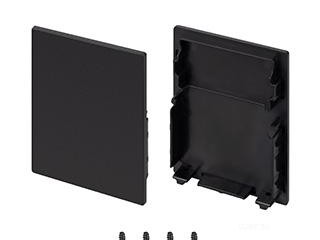 Заглушка SL-LINE-4050-3L-MIDDLE BLACK глухая (Arlight, Пластик)