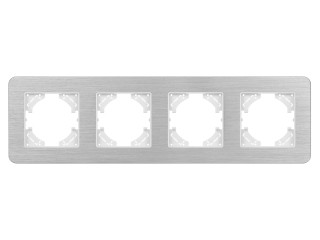 Рамка алюминиевая FRM-AKIRY-AL-4-SR (Arlight, -)
