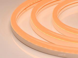 Гибкий неон ARL-NEON-2615PH-SIDE 24V Amber (Arlight, 8 Вт/м, IP65)