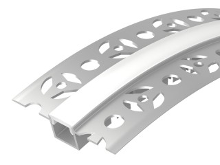 Профиль FANTOM-BENT-W12-TOP-2000 ANOD (Arlight, Алюминий)